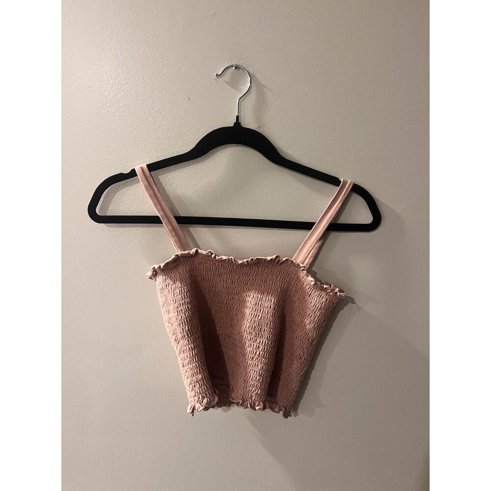Doublezero Pink Crop Top Size Medium